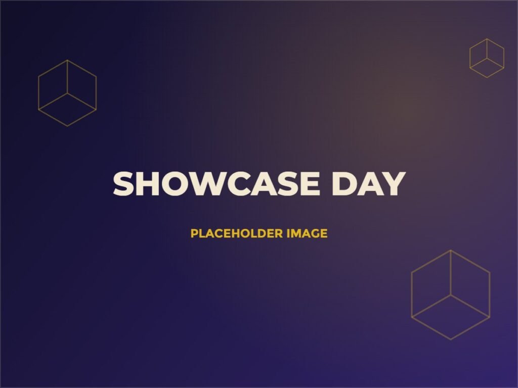 Placeholder photo of a BlockBot showcase day